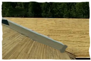 Монтаж подкладочного ковра на ендовы