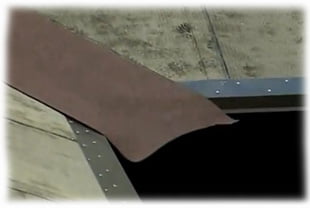 Монтаж на крышу ковер для ендовы