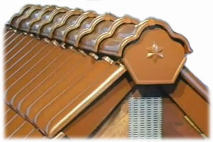 крыша из черепицы