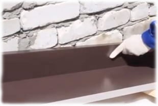 Примыкающая планка металлочерепицы