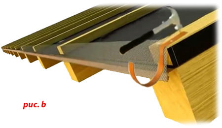 Деревянная обрешетка крыши